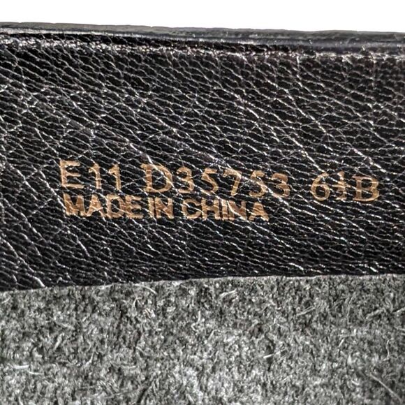 Cole Haan Nike Air Snakeskin Embossed Black Leather Boots with Stiletto Heels - Picture 9 of 10